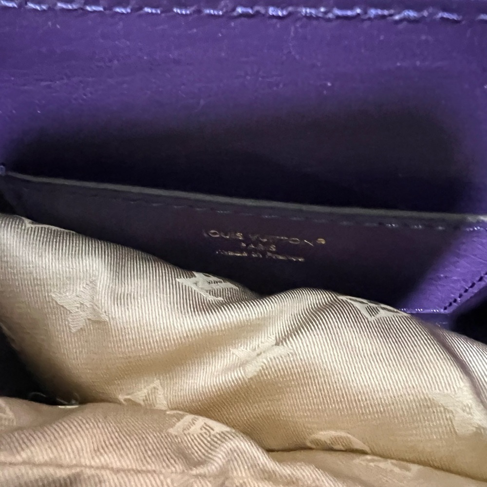 Louis Vuitton BNIB Rose Des vents Exotic ostrich mini bag - Picture 5 of 12